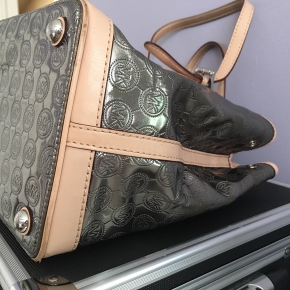 Michael kors tote bags silver and sand - Picture 5 of 12